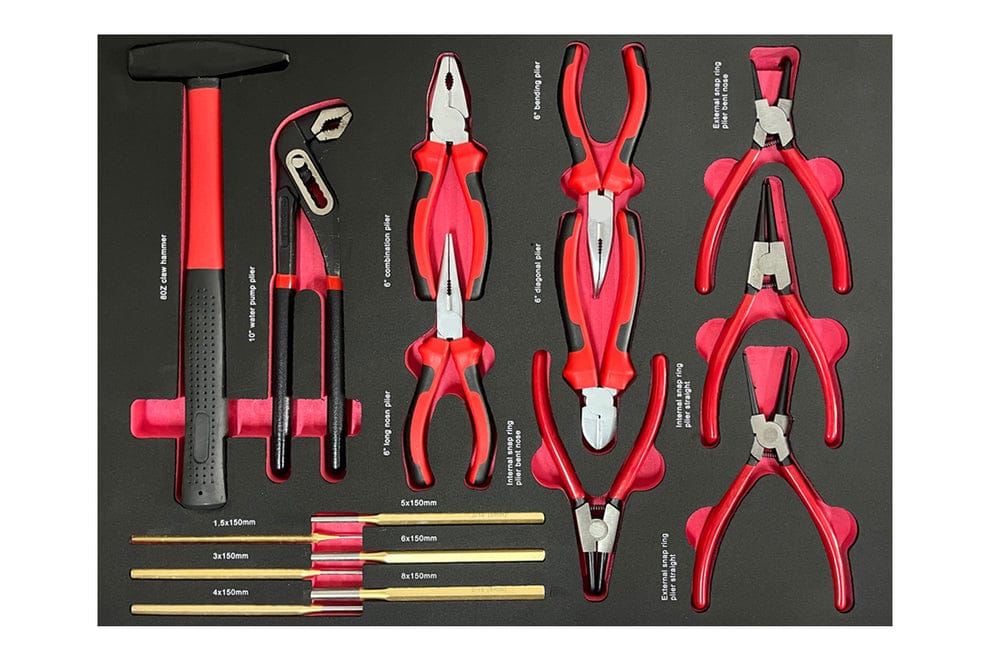 Drawer 6 — Pliers & Hammer