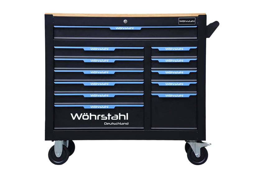 Wöhrstahl Werkzeugwagen XXXL Pro Blau
